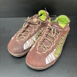 Jambu Sandals Shoes Men's Size US 10 Brown Leather Outdoor Comfort Slip-On Shoes